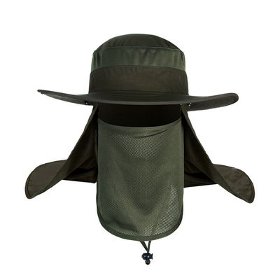 Sombrero ULTRAVIOLETA de la protección de los sombreros los 60cm para mujer al aire libre de Sun con la cubierta del cuello