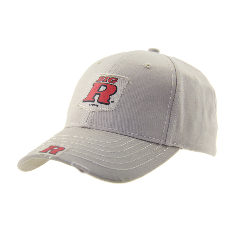 Construido de hombres de exterior de béisbol de gorra Distressed sombrero vintage logotipo de bordado