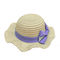 Logotipo de encargo de Straw Hat Womens Beach Hats del borde ancho del color de Pantone