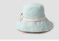 Algodón los 60cm de los sombreros del cubo de señora Women Floral Outdoor del OEM para el verano