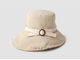 Algodón los 60cm de los sombreros del cubo de señora Women Floral Outdoor del OEM para el verano