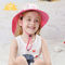 Amistoso de Eco de los sombreros del cubo de los niños de la protección de Upf 30+ Sun teñido