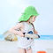 Sombreros del verano de los niños anchos del borde Sun del sombrero ajustable de la aleta Upf50+