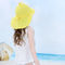 La prueba ULTRAVIOLETA de los sombreros UPF 50+ de Sun de la muchacha de los niños ligeros del muchacho agita de largo los 43cm de secado rápido