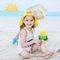 La prueba ULTRAVIOLETA de los sombreros UPF 50+ de Sun de la muchacha de los niños ligeros del muchacho agita de largo los 43cm de secado rápido