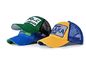 Sombreros de funcionamiento tejidos del borde los 58cm de Logo Embroidery Baseball Caps Curved del remiendo