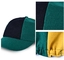 Casquillo verde holgado del grillo del panel de las lanas 8 con el logotipo de encargo